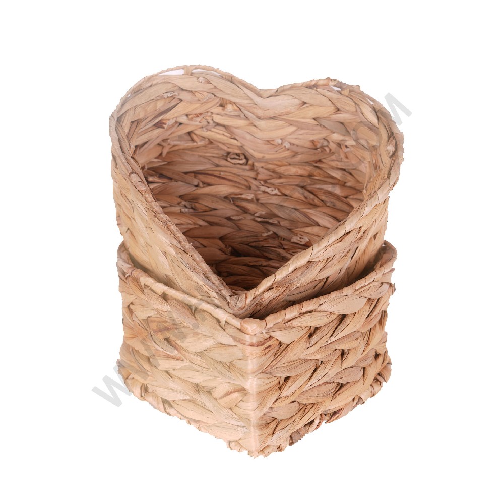 basket heart style