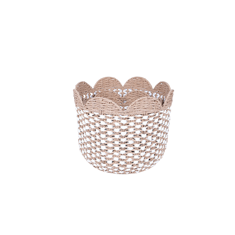 Set of 2 paper petal storage
