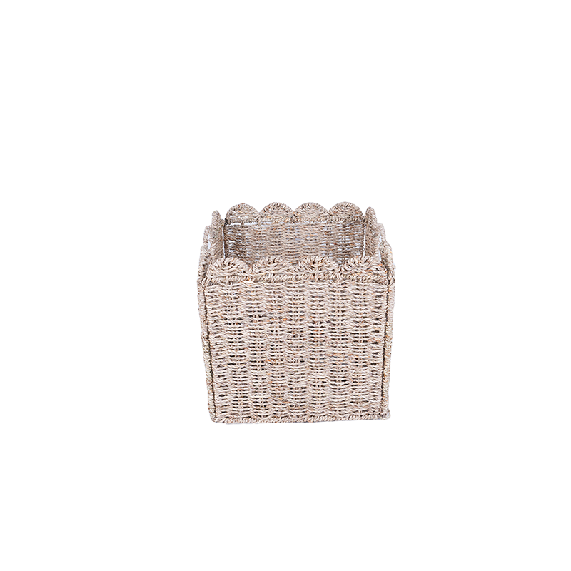 Sea grass storage basket