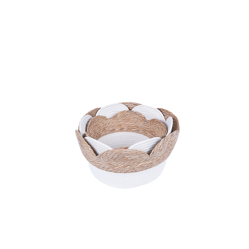Grass cotton storage basket