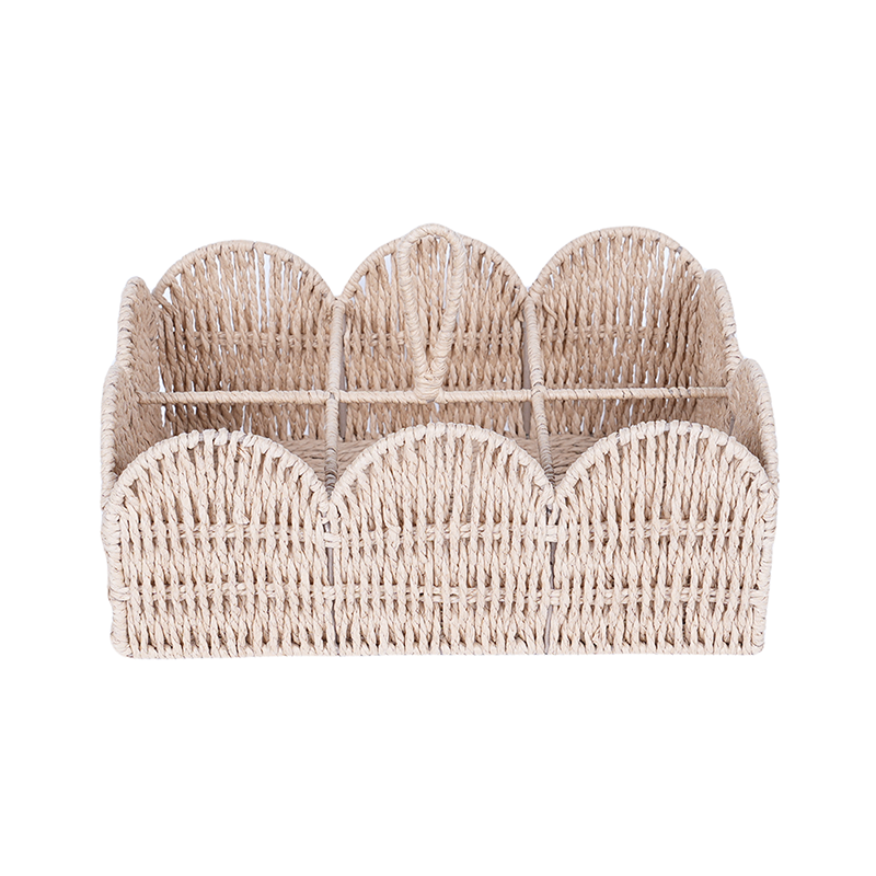 Paper-woven divided storage
