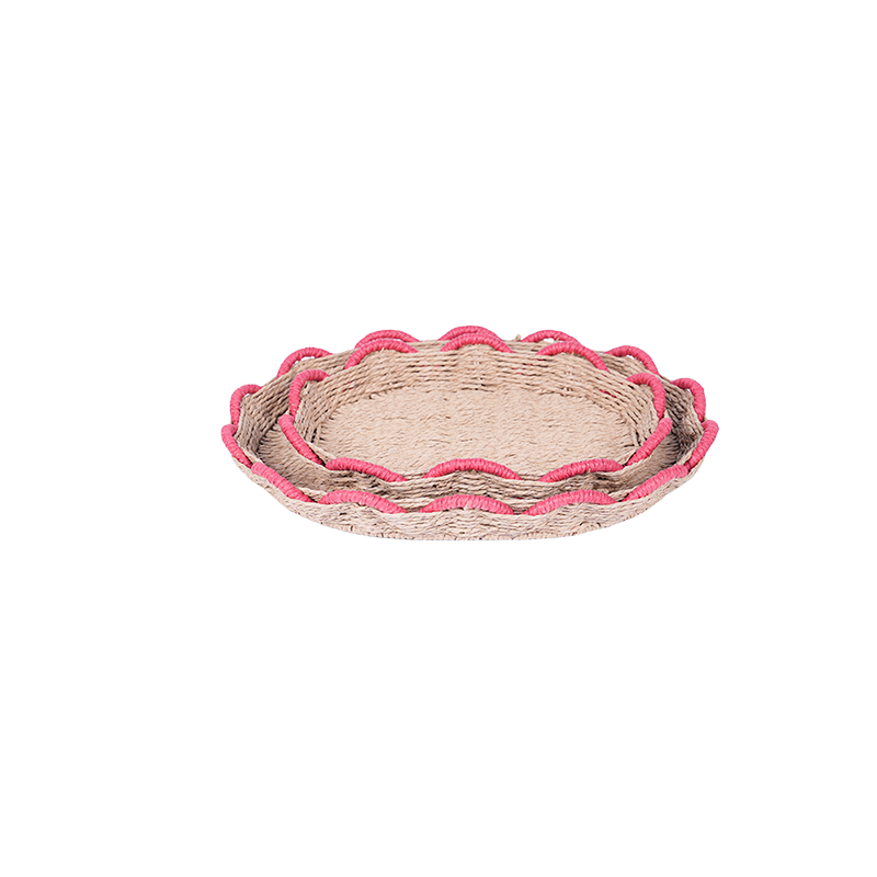 Paper rope tray
