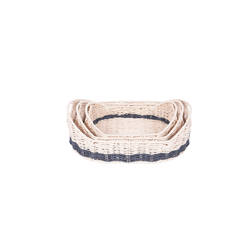 Paper rope tray