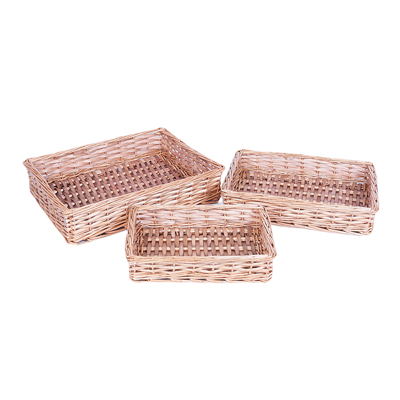 Rectangle wicker basket