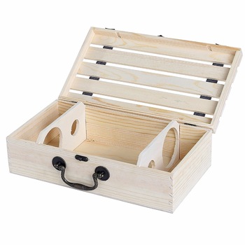 Handmade Vineyard Wine Bottle Storage Box