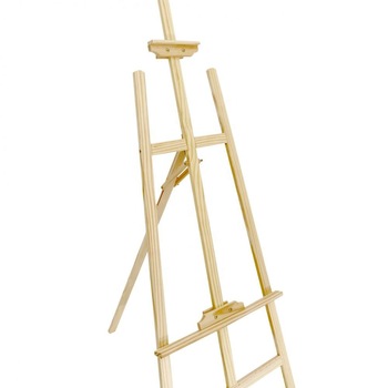 Wooden Pine Tripod Studio Canvas Easel Art Stand