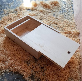 Natural Color Wood Packaging Storage Box