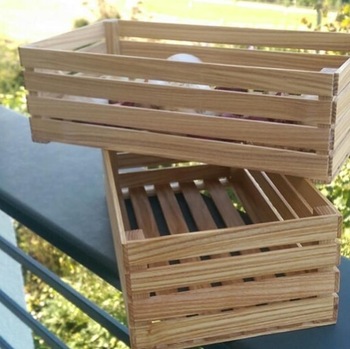 Wholesale Cheap Wooden Vegetable Crates